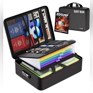 Fireproof Document Bag with Lock